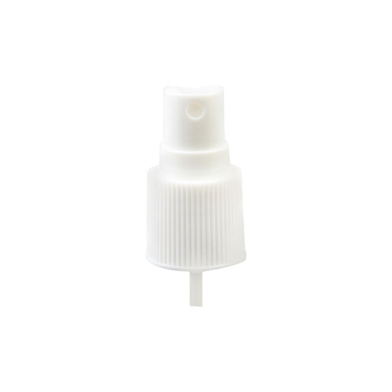 Wholesale 22/410 White Ribbed Plastic Fine Mist Sprayer Pump For Bottle