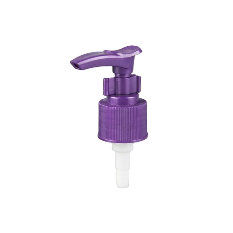 20 mm neck fine plastic shampoo cosmetics dispenser with lock